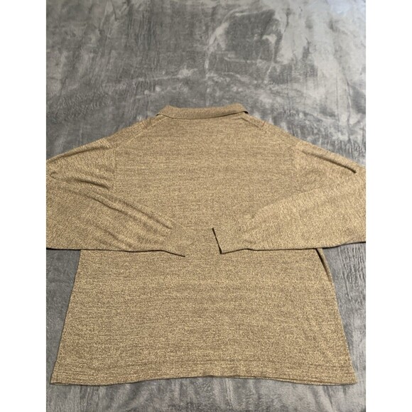 R&R Casuals Sweater Mens XL Brown Long Sleeve Collar Cashmere Wool Silk Pullover - Picture 2 of 15